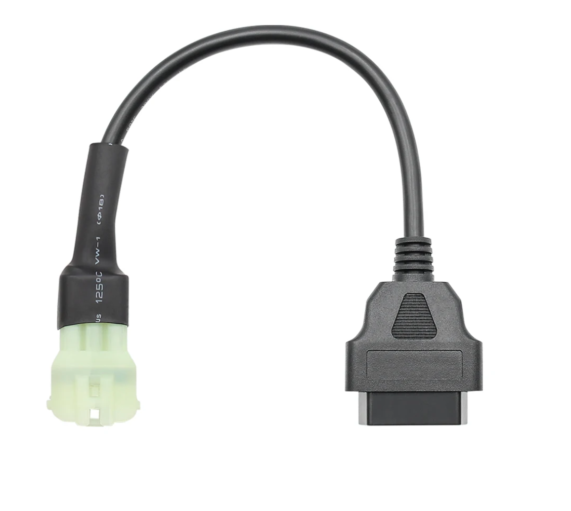 KTM 6 pin to 16 pin OBD2