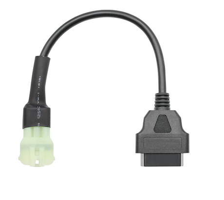 KTM 6 pin to 16 pin OBD2