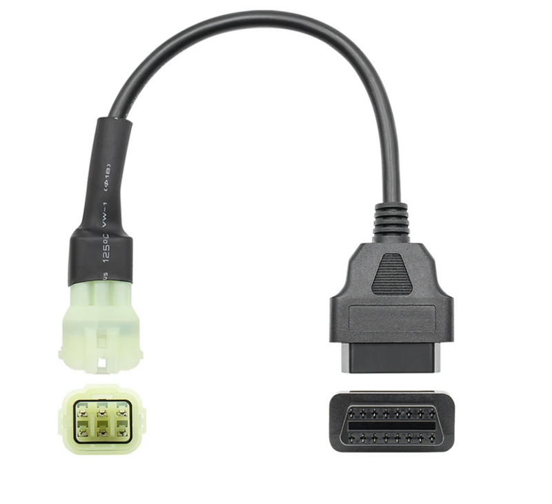 KTM 6 Pin to 16 Pin OBD2 Adapter Cable