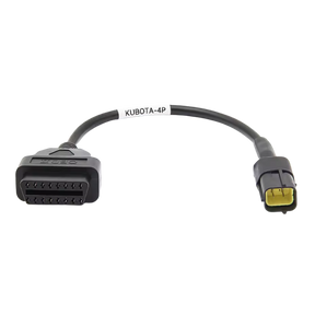 Kubota 4 Pin to 16 Pin OBD Adapter Cable