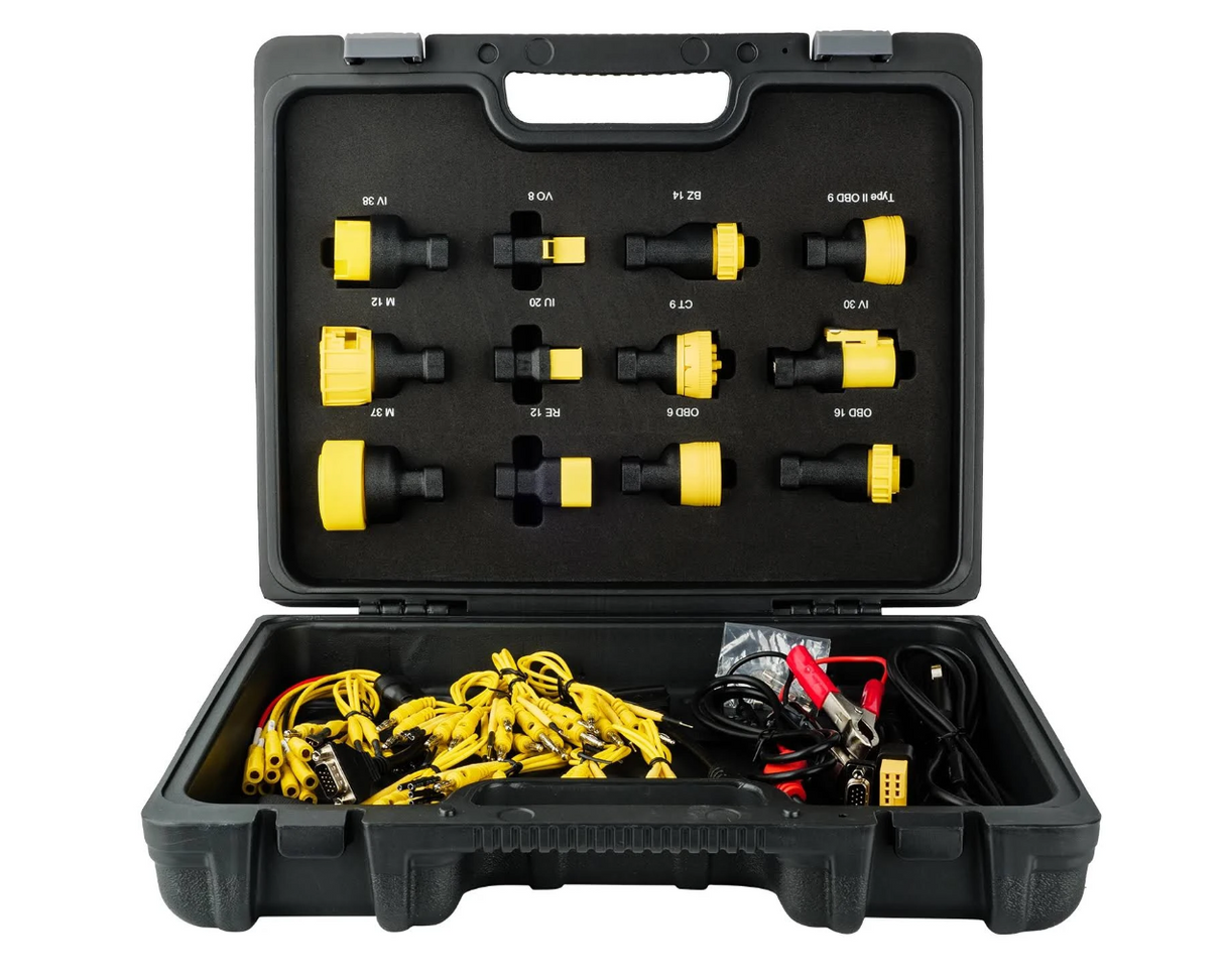 Launch X431 V+ HD adapter cables and connectors