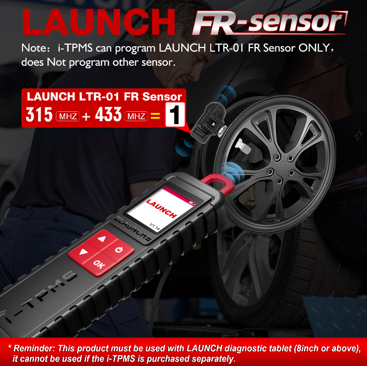 Launch X431 i-TPMS Tyre Pressure Sensor Programming Tool