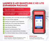 Launch X431 SmartLink C HD Lite features