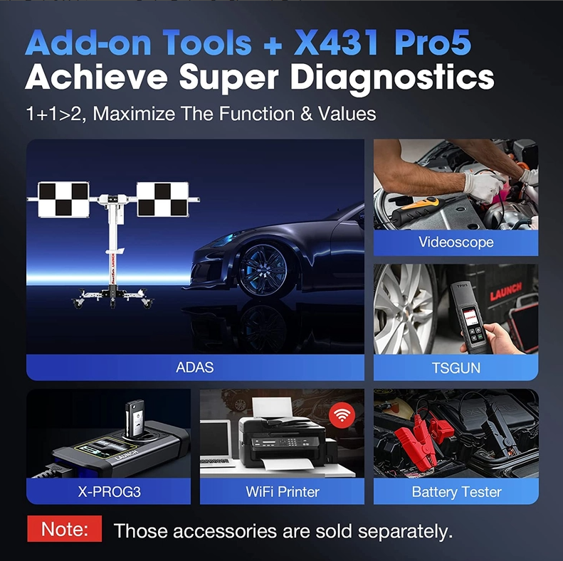 Launch X431 PRO 5 Diagnostic Scan Tool - Premium Diagnostic Equipment