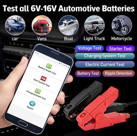 Launch BST360 for 6–16V automotive batteries