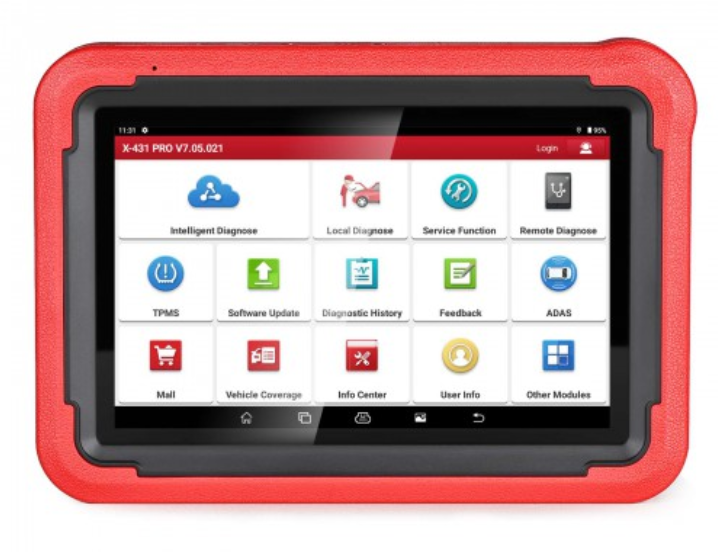 launch x431 pro v.50 diagnostic car scanner tablet