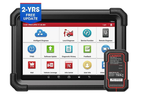 Launch X431 Pro3 Apex 12/24V scanner