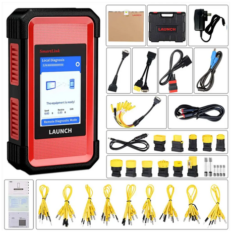 Launch X431 V+ HD remote diagnosis function screen