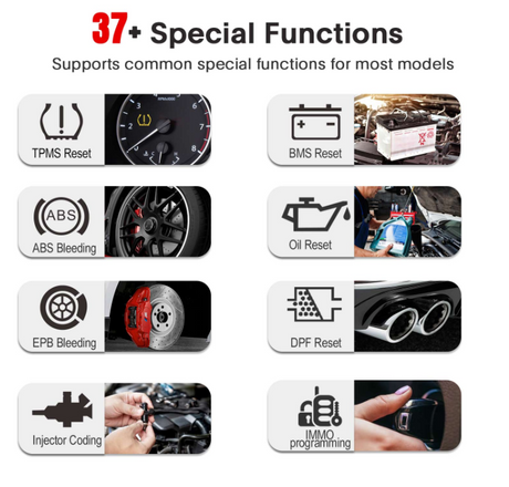 Launch X431 ProS V5.0 37 special functions