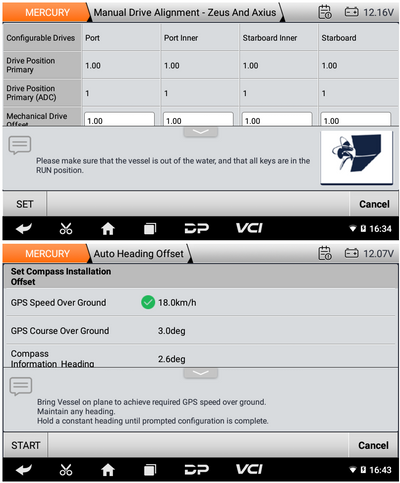 OBDSTAR iScan MERCURY (MARINE) Scan Tool