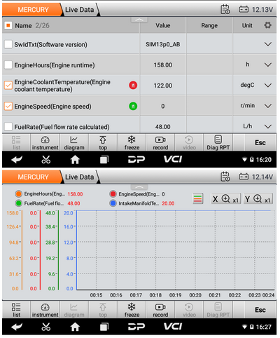 OBDSTAR iScan MERCURY (MARINE) Scan Tool