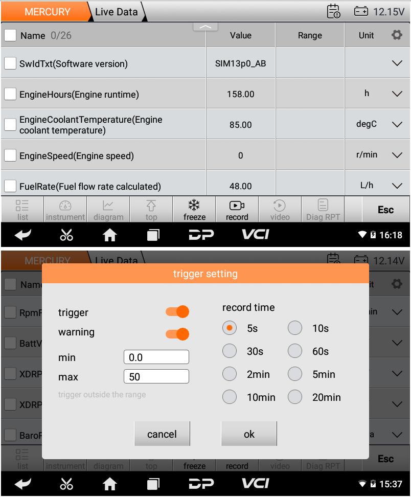 OBDSTAR iScan MERCURY (MARINE) Scan Tool