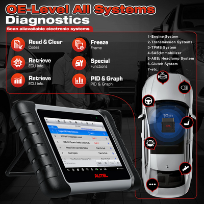 2023 Autel MaxiCOM MK808BT Pro Full System Diagnostic Scan Tool