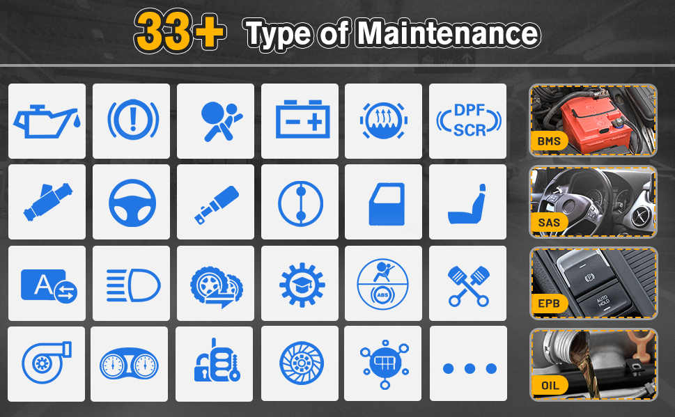 Autel MS906 Pro system coverage display