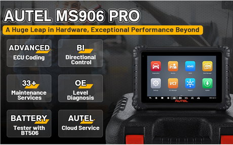 Autel MS906 Pro live data screen