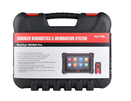 Autel MS906 Pro package box contents