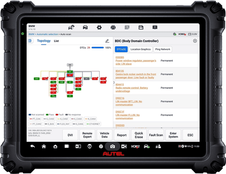Autel Ultra S2 Scanner BMW