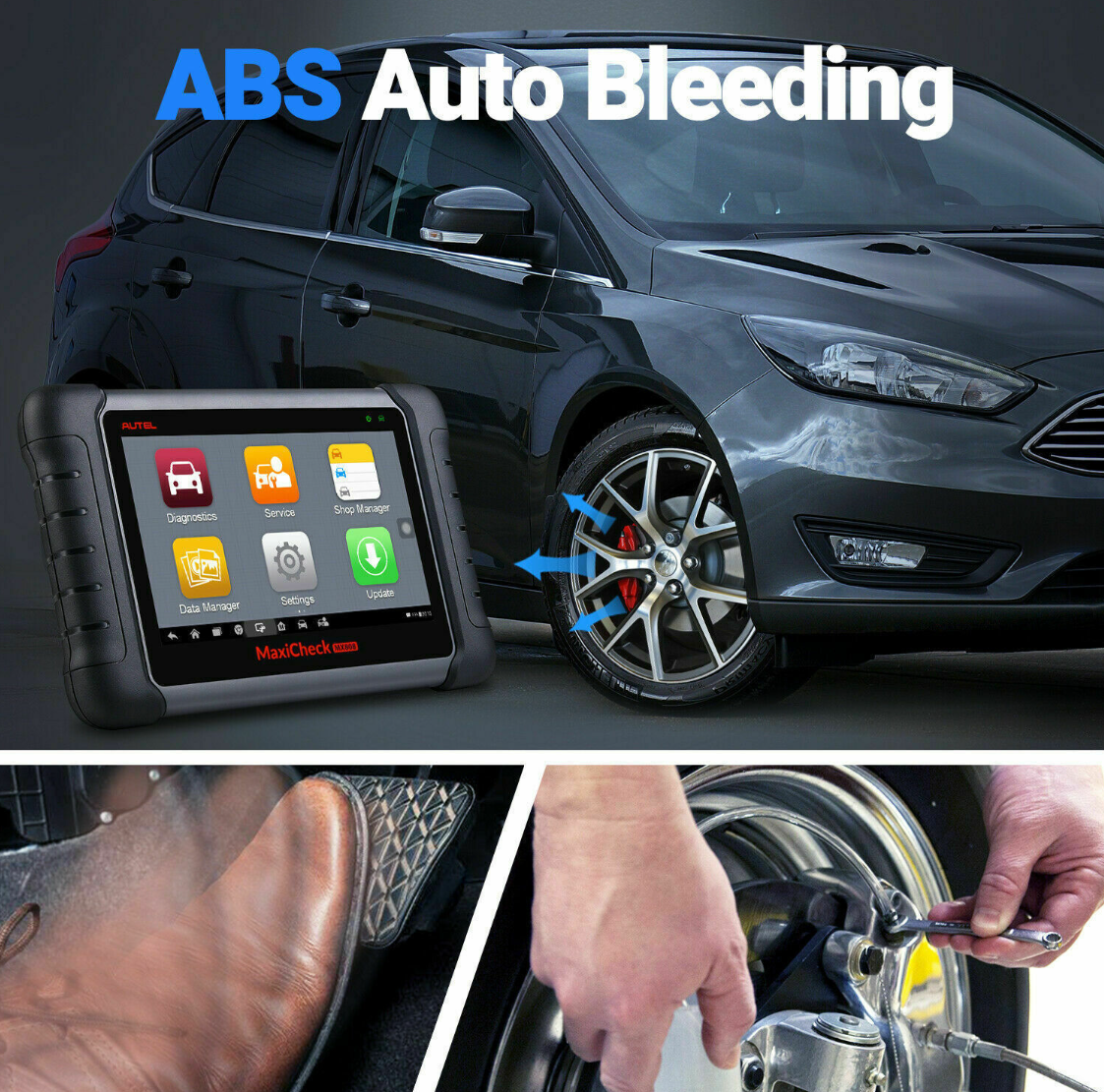 Autel MaxiCheck MX808S service functions menu