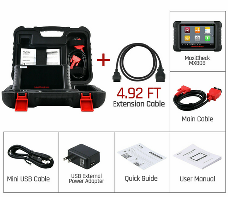 Autel MaxiCheck MX808S live data graphing screen