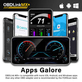 OBDLink MX+ Bluetooth OBD2 Scanner & Diagnostic Tool (iOS, Android, Windows)
