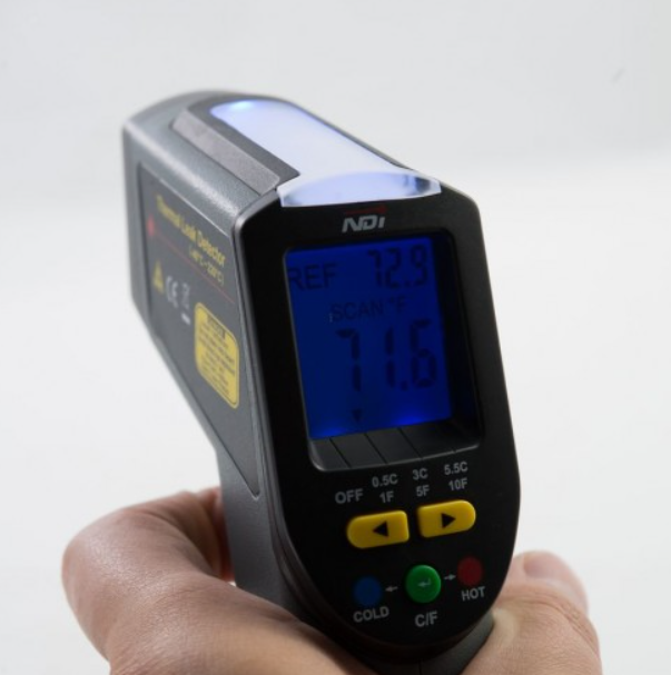 NDI KC-186 Infared Thermometer + Leak Detector