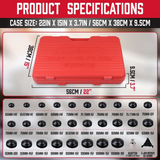 30pc Cup Style Oil Filter Removal Kit