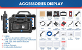 Launch X-431 PAD 7 Elite accessories display