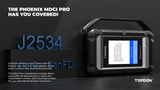 Topdon Phoenix Smart Advanced Intelligent 12/24v Diagnostic Scan Tool - Premium Diagnostic Equipment