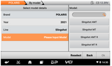OBDSTAR iScan Polaris Group Motorcycle Diagnostic Scan Tool
