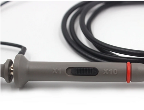 oscilloscope probe with x1 x10 switch
