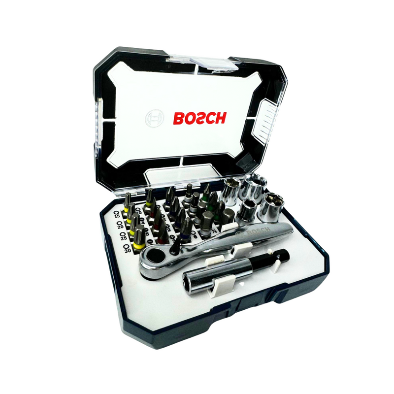 Bosch Mini Screwdriver & Ratchet Set 26pc