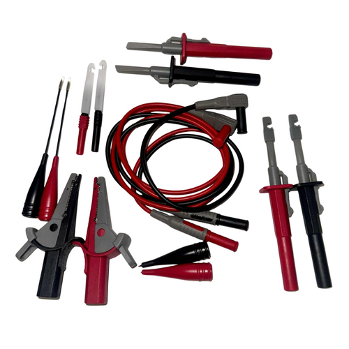 Multimeter Test Leads Kit – 14 Piece Electrical Probes & Clips Set