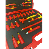 PDE VDE Insulated Socket and Pliers Tool Set 28PCE
