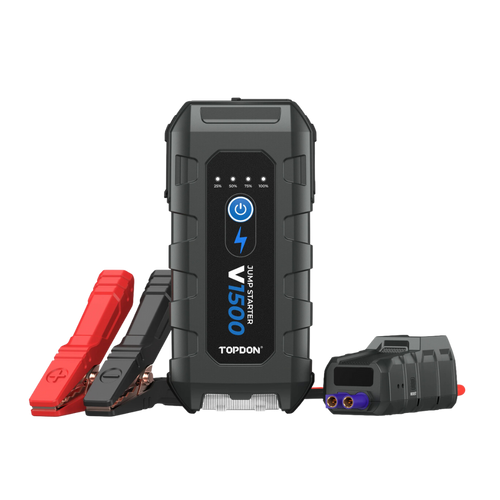 Topdon V1500 Jump Starter 1500A Battery Booster Car Jump Starter