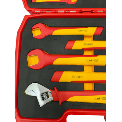 PDE VDE Insulated Spanner Tool Set 20PCE