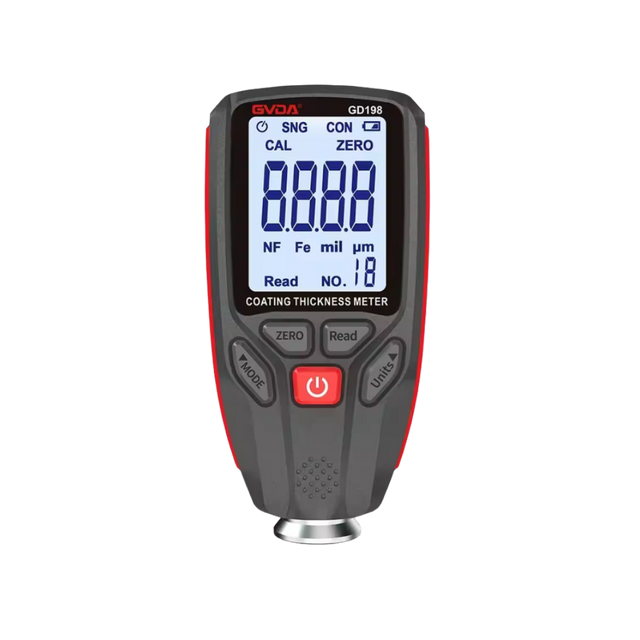 GVDA digital paint thickness tester