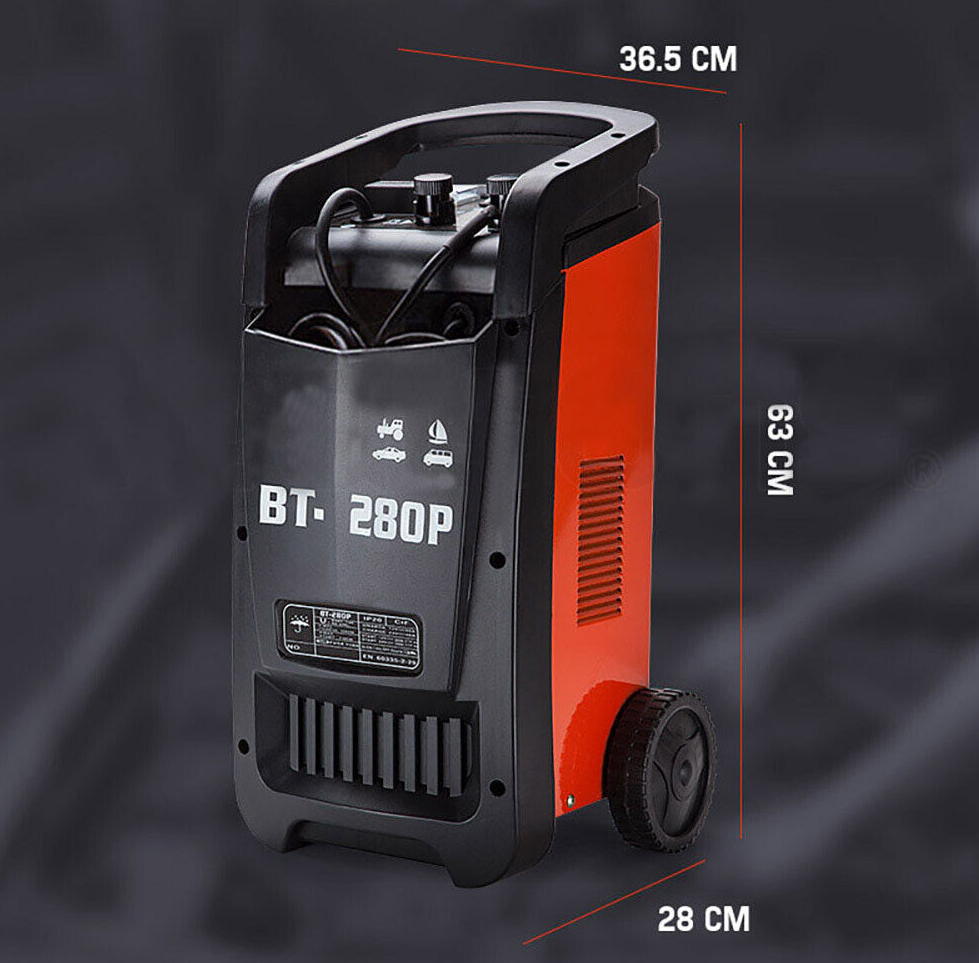 ROSSI Car Battery Charger + Jump Starter 12v/24v  280A 15AMP