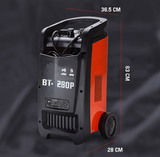 ROSSI Car Battery Charger + Jump Starter 12v/24v  280A 15AMP