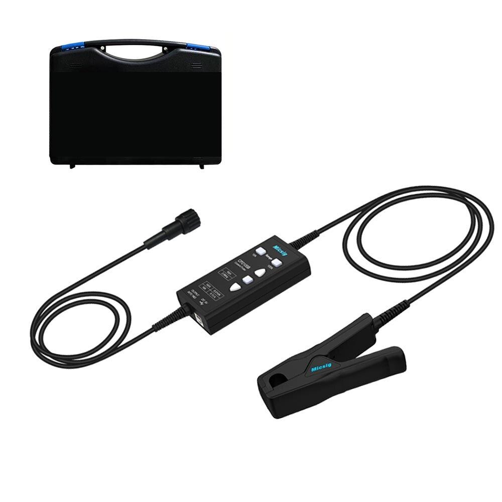 High-performance AC/DC current probe for precision measurements up to 100A