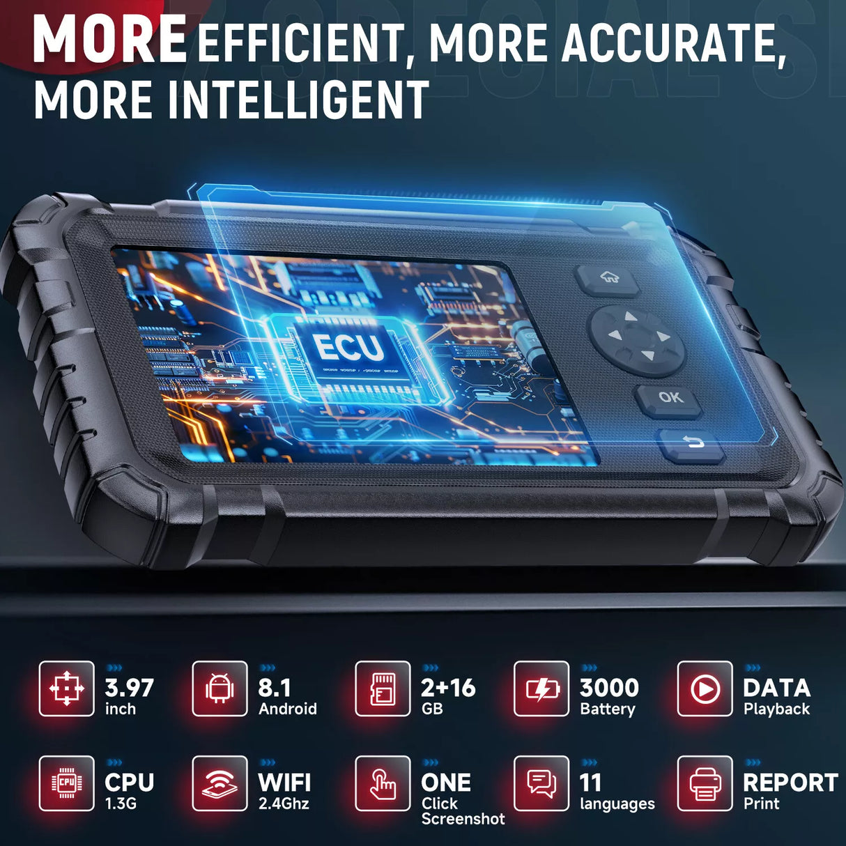 Launch HD diagnostic scan tool