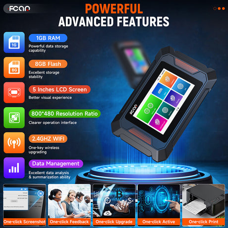 FCAR heavy duty truck scanner