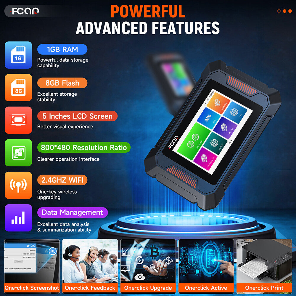 FCAR F803 Heavy Duty Scan Tool