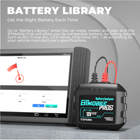 Topdon BT Mobile ProS Battery Tester - Premium Diagnostic Equipment