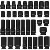 35pc Deep Impact Socket Set 1/2" Drive 8–32 mm