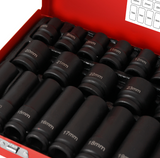 35-piece 1/2" drive deep impact socket set