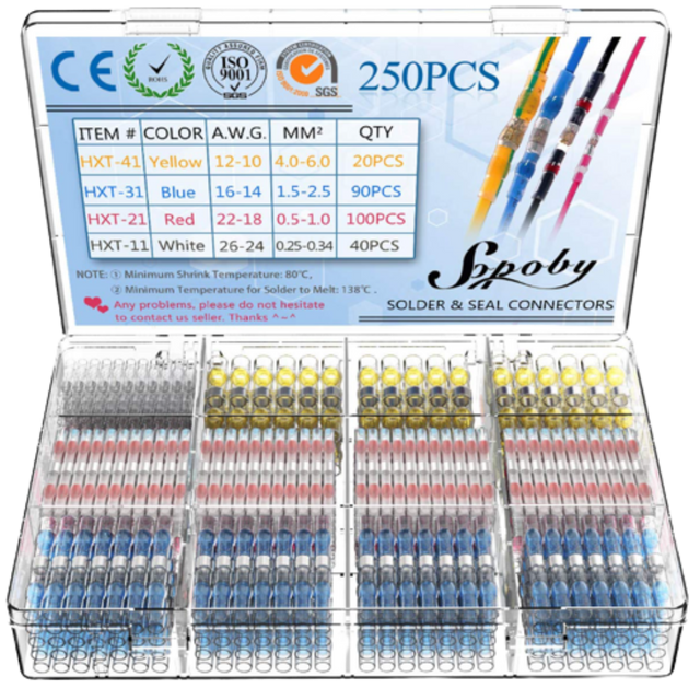 Waterproof Solder Seal Wire Connector Kits