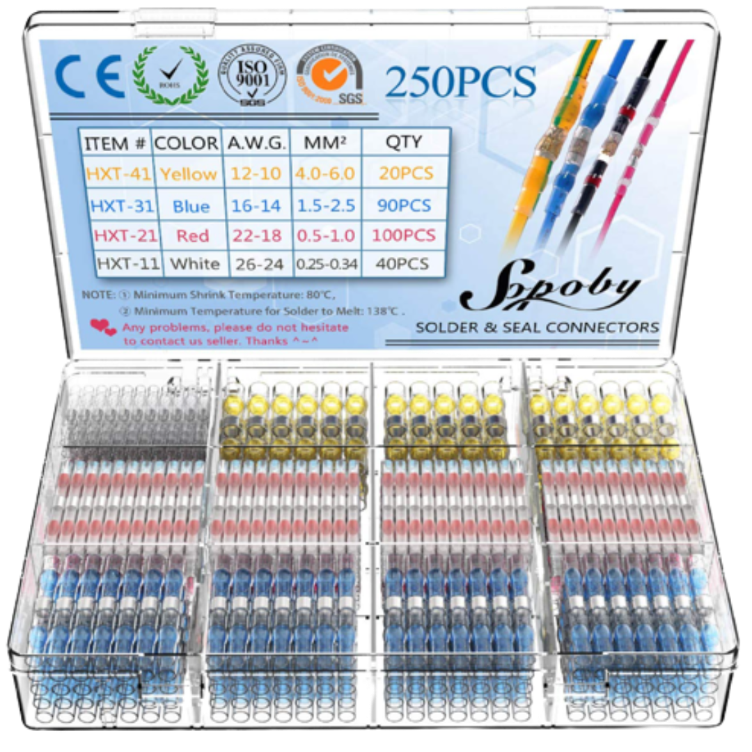 Waterproof Solder Seal Wire Connector Kits
