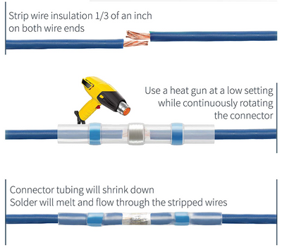 Waterproof Solder Seal Wire Connector Kits