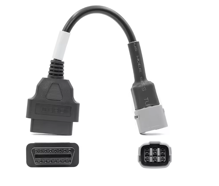 Suzuki 6 Pin to 16 Pin Motorcycle Diagnostic Adapter Cable