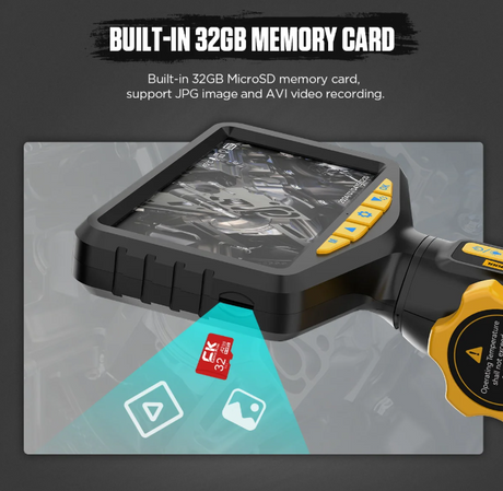 AUTOOL SVB305 built-in 32GB memory storage